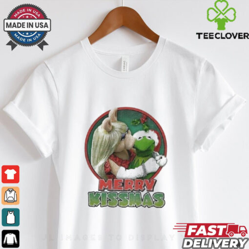 The Muppets Kermit Miss Piggy Merry Kissmas Shirt
