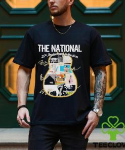 The National Band 25th anniversary Collection Guitar Signatures Shirt