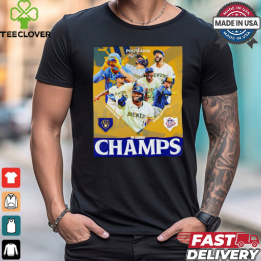 The National League Central Milwaukee Brewers MLB shirt