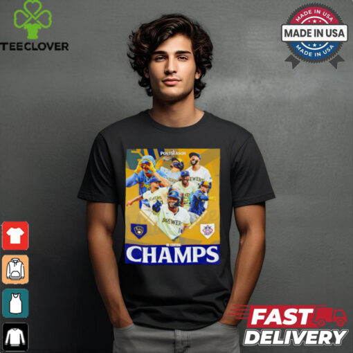 The National League Central Milwaukee Brewers MLB shirt