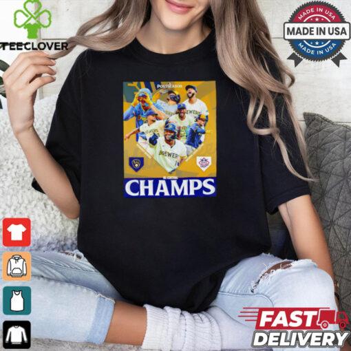 The National League Central Milwaukee Brewers MLB shirt