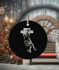 The Nations Mayer Las Vegas Raiders Ornament Custom Name