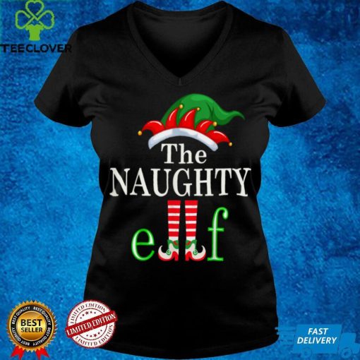 The Naughty Elf Family Matching Group Christmas Pajama T Shirt