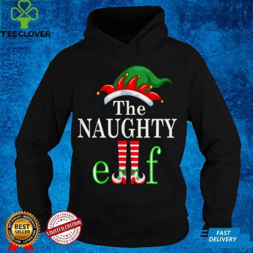 The Naughty Elf Family Matching Group Christmas Pajama T Shirt