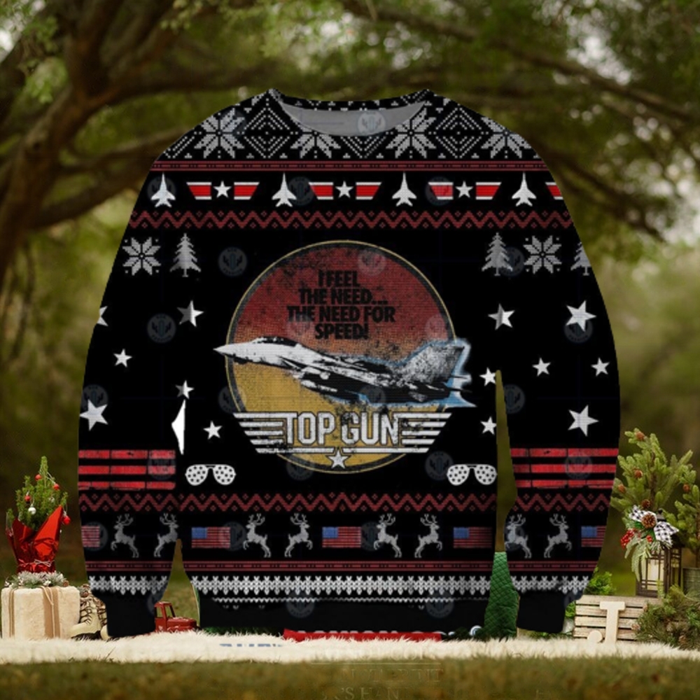 The Need for Speed Top Gun Ugly Christmas Sweater The Need for Speed Top Gun Ugly Christmas Sweater