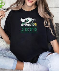 The New York Jets Joe Cool and Woodstock Snoopy Mashup Shirt