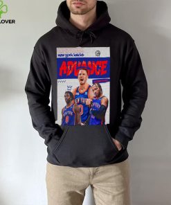 The New York Knicks Advance To The Second Round 2024 NBA Playoffs T Shirt