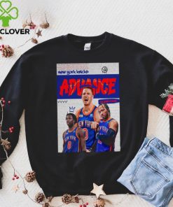 The New York Knicks Advance To The Second Round 2024 NBA Playoffs T Shirt