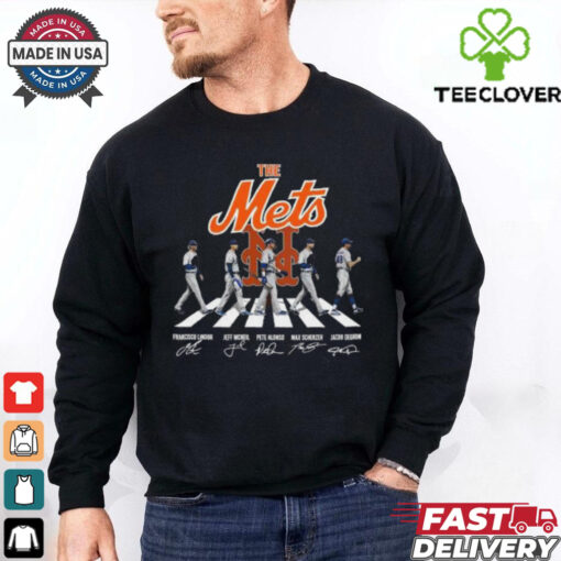 The New York Mets Baseball Walking Signatures 2024 T hoodie, sweater, longsleeve, shirt v-neck, t-shirt