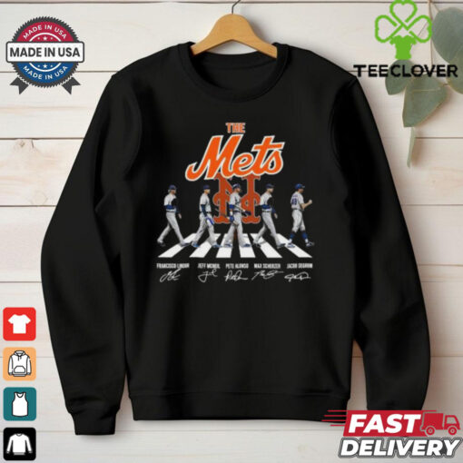 The New York Mets Baseball Walking Signatures 2024 T hoodie, sweater, longsleeve, shirt v-neck, t-shirt