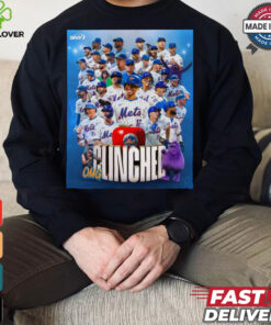 The New York Mets Clinched Are Headed To Postseason 2024 MLB National League East Division Poster t shirt