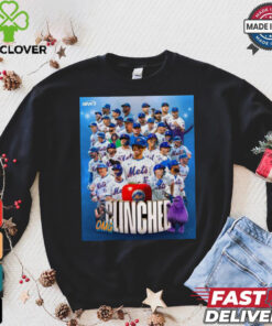 The New York Mets Clinched Are Headed To Postseason 2024 MLB National League East Division Poster t hoodie, sweater, longsleeve, shirt v-neck, t-shirt