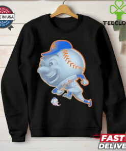 The New York Mets mascot running hoodie, sweater, longsleeve, shirt v-neck, t-shirt