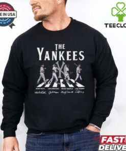 The New York Yankees Baseball Walking Signatures 2024 T shirt