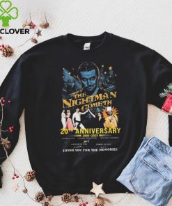 The Nightman Cometh 20th Anniversary 2005 2025 Signatures shirt