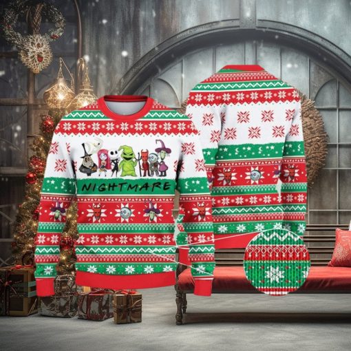 The Nightmare Before Christmas 3D Ugly Sweater