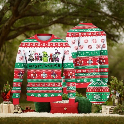 The Nightmare Before Christmas 3D Ugly Sweater