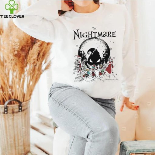 The Nightmare Before Christmas Characters Abbey Road Merry Christmas hoodie, sweater, longsleeve, shirt v-neck, t-shirt