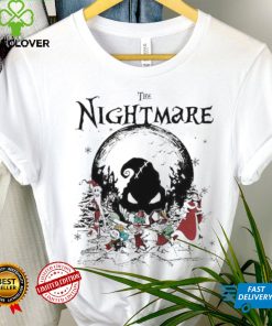 The Nightmare Before Christmas Characters Abbey Road Merry Christmas hoodie, sweater, longsleeve, shirt v-neck, t-shirt