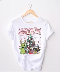 The Nightmare Before Christmas Characters Most Wonderful Time Of The Years T shirt