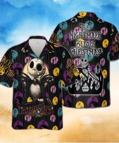 The Nightmare Before Christmas Dreamy Jack Hawaiian 3D Shirt For Men And Women Gift Short Sleeve Beach Shirt