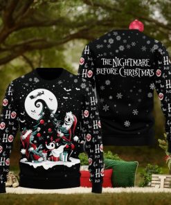 The Nightmare Before Christmas HO HO HO Ugly Sweater