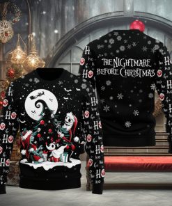 The Nightmare Before Christmas HO HO HO Ugly Sweater