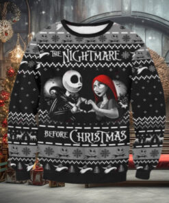 The Nightmare Before Christmas Ugly 3 Sweater