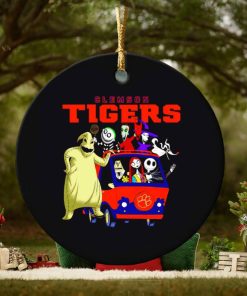 The Nightmare Before Christmas characters Clemson Tigers on the car ornament