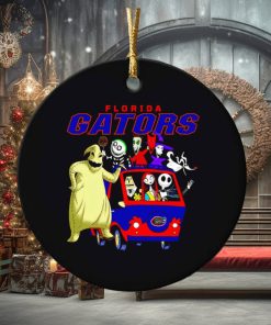 The Nightmare Before Christmas characters Florida Gators on the car ornament