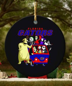 The Nightmare Before Christmas characters Florida Gators on the car ornament