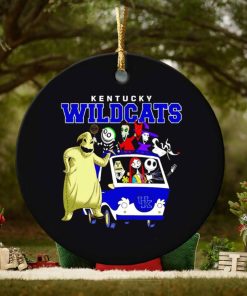 The Nightmare Before Christmas characters Kentucky Wildcats on the car ornament