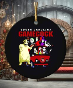 The Nightmare Before Christmas characters South Carolina Gamecocks on the car ornament