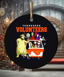 The Nightmare Before Christmas characters Tennessee Volunteers on the car ornament