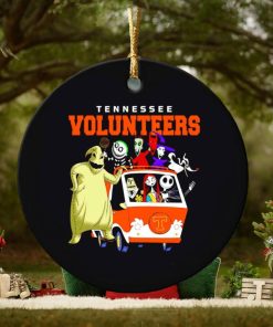 The Nightmare Before Christmas characters Tennessee Volunteers on the car ornament