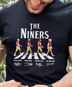 The Niners San Francisco 49ers abbey road signatures T Shirt 2 The Niners San Francisco 49ers abbey road signatures T Shirt