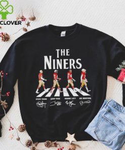 The Niners San Francisco 49ers abbey road signatures T Shirt 4 The Niners San Francisco 49ers abbey road signatures T Shirt