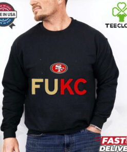 The Niners fuck Kansas City Chiefs football shirt