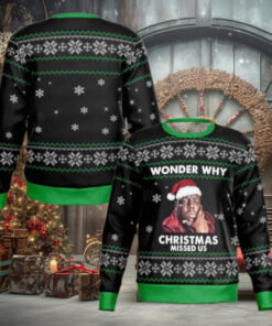 The Notorious Big Wonder Why Christmas Missed US Biggie Chirstmas Gifts 2024 For Family And Friends Ugly Sweater