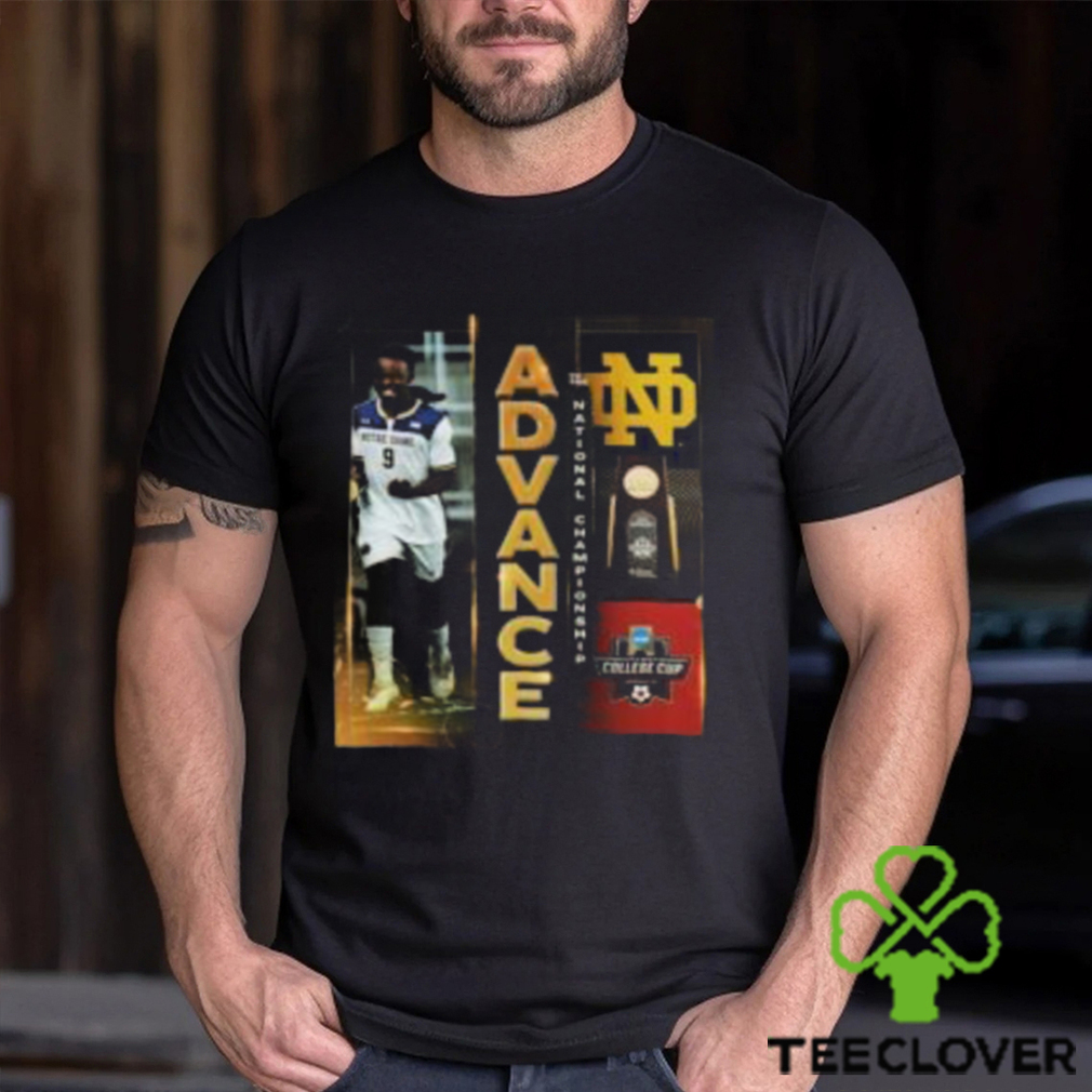 The Notre Dame Irish Mens Soccer Advance To The National Championship NCAA 2023 Division I Mens College Cup Classic T Shirt The Notre Dame Irish Mens Soccer Advance To The National Championship NCAA 2023 Division I Mens College Cup Classic T Shirt