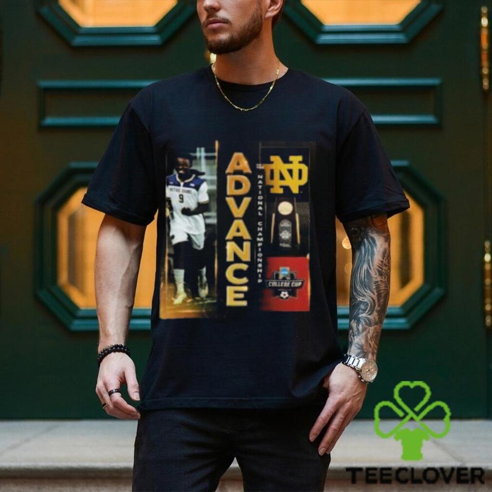 The Notre Dame Irish Mens Soccer Advance To The National Championship NCAA 2023 Division I Mens College Cup Classic T Shirt The Notre Dame Irish Mens Soccer Advance To The National Championship NCAA 2023 Division I Mens College Cup Classic T Shirt