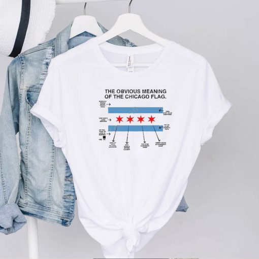 The Obvious Meaning Of The Chicago Flag Shirt