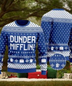 The Office Dunder Mifflin Paper Company Ugly Christmas Sweater 1 The Office Dunder Mifflin Paper Company Ugly Christmas Sweater