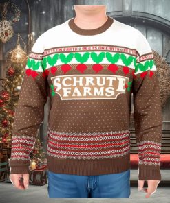The Office Dwight Schrute Farms Beets The Office Ugly Christmas Sweater