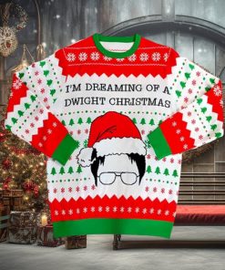 The Office I’m Dreaming of a Dwight The Office Ugly Christmas Sweater