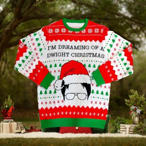 The Office I’m Dreaming of a Dwight The Office Ugly Christmas Sweater