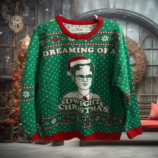 The Office Ugly Christmas Sweater Dreaming