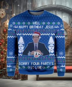 The Office Ugly Christmas Sweater Royal Funny Ugly Christmas Sweater