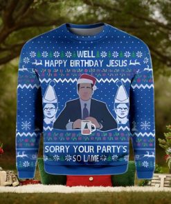 The Office Ugly Christmas Sweater Royal Funny Ugly Christmas Sweater