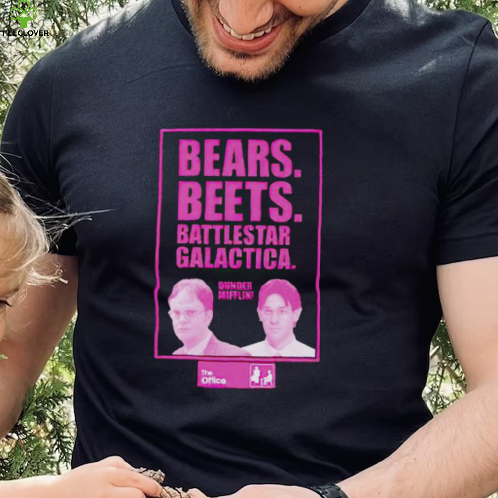The Office bears beets battlestar galactica shirt